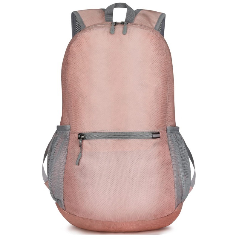 V888-ELOSUNG33071-202505281122-00 Pink Ultra-Light Foldable Outdoor Backpack - Portable Travel Hiking Bag - Image 1