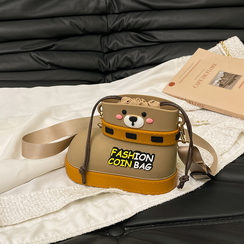 V888-ELOSUNG35264-202506241141-00 Adjustable Silicone Crossbody Bag - Multi-Way Lightweight Purse with Spacious Design(khaki) - Image 1