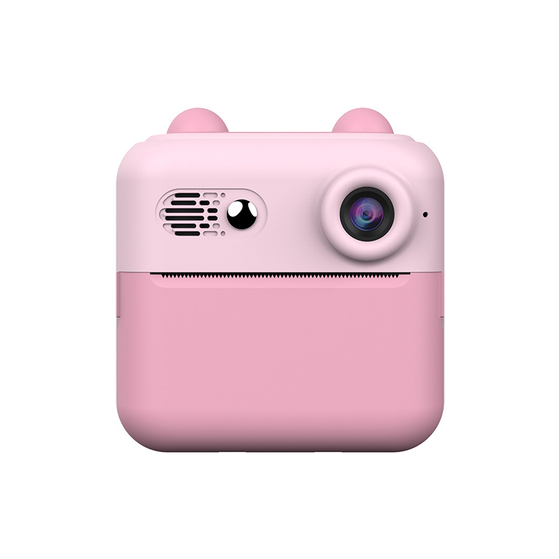 V888-ELOSUNG35495-202507020953-00 Kids Instant Print Digital Camera with 180° Flip Lens - 24MP Photos, 720P Video & Doodle Fun(pink) - Image 1