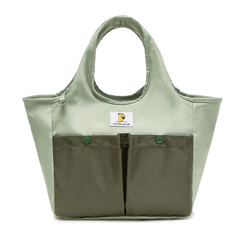 V888-ELOSUNG35574-202507041030-00 Insulated Lunch Tote Bag - Large Capacity, Multi-Pocket, Waterproof & Stain-Resistant Lining(green) - Image 1