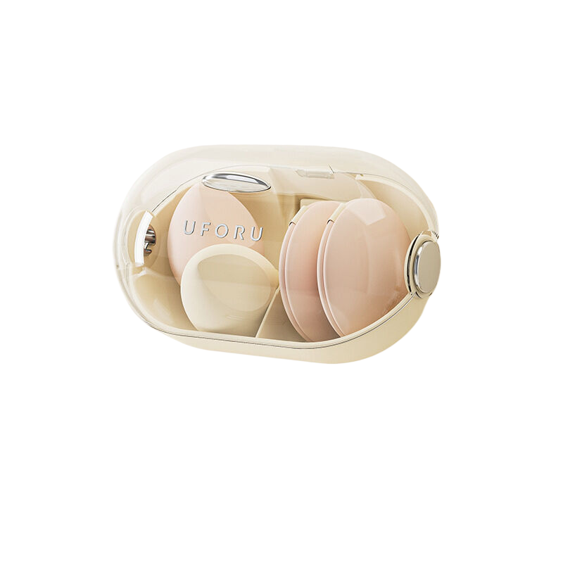 V888-ELOSUNG574-202029-00 Punch-Free wall mounted beauty egg storage box with lid - Image 1