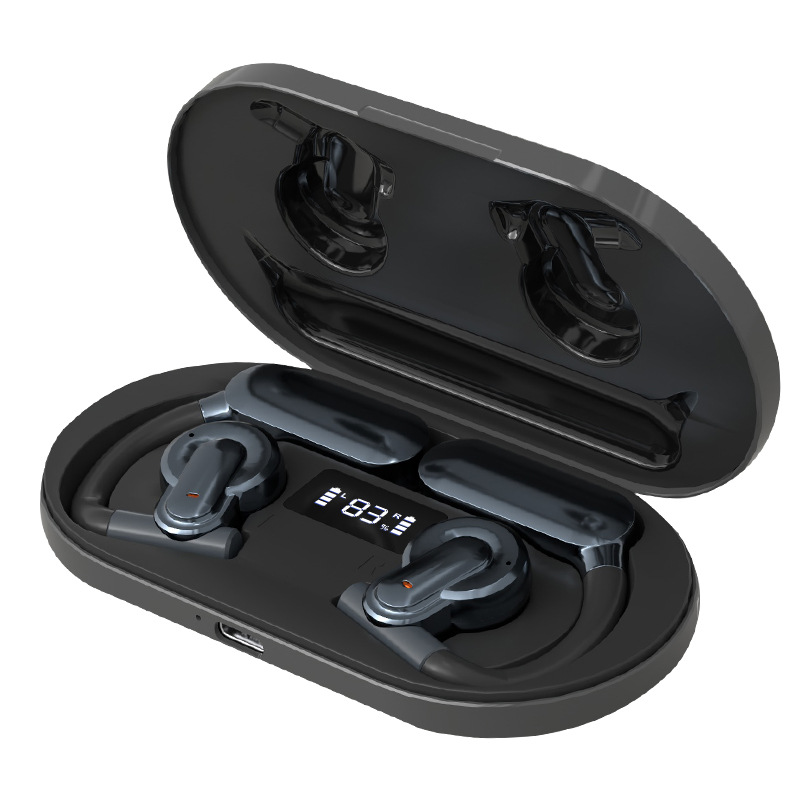 V888-ELOSUNG835-200016-00 QH-009 Metal Edition Bluetooth Headset Gray - Image 1