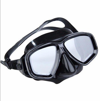 V902-D2-203184-00 D2 Myopia Prescription Diving Mask for Adults and Teenagers tempered glass lens – black - Image 1