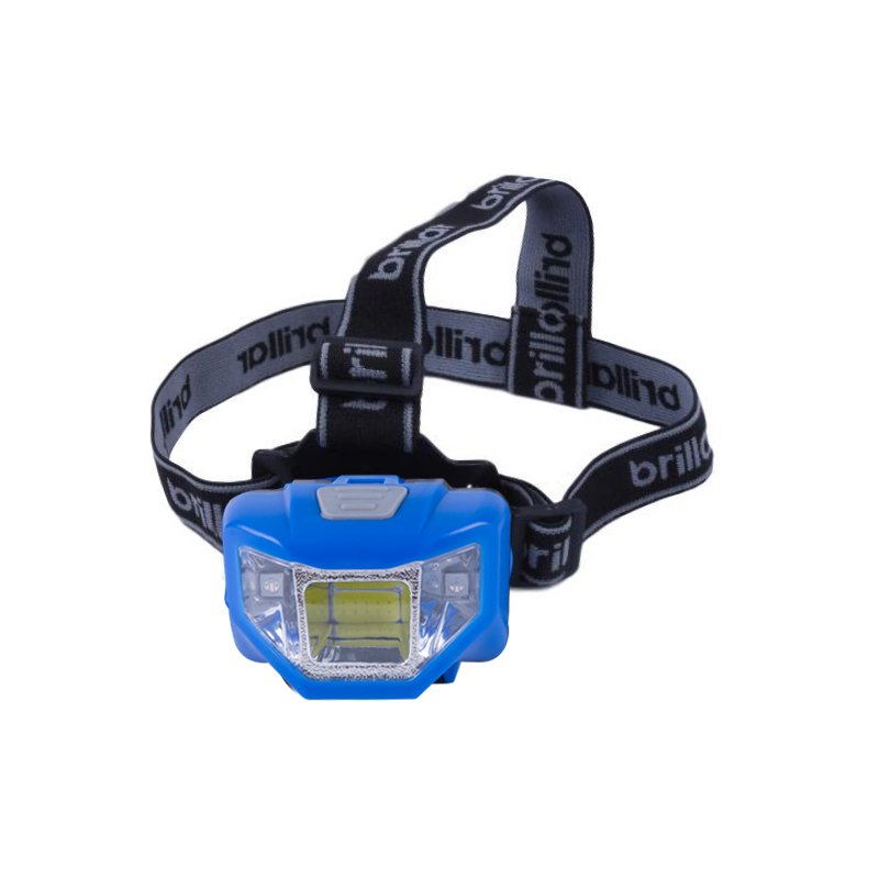 V915-BR0030-BK-203532-00 5 Mode Headlamp with COB LED Technology-Blue/Black - Black - Image 1