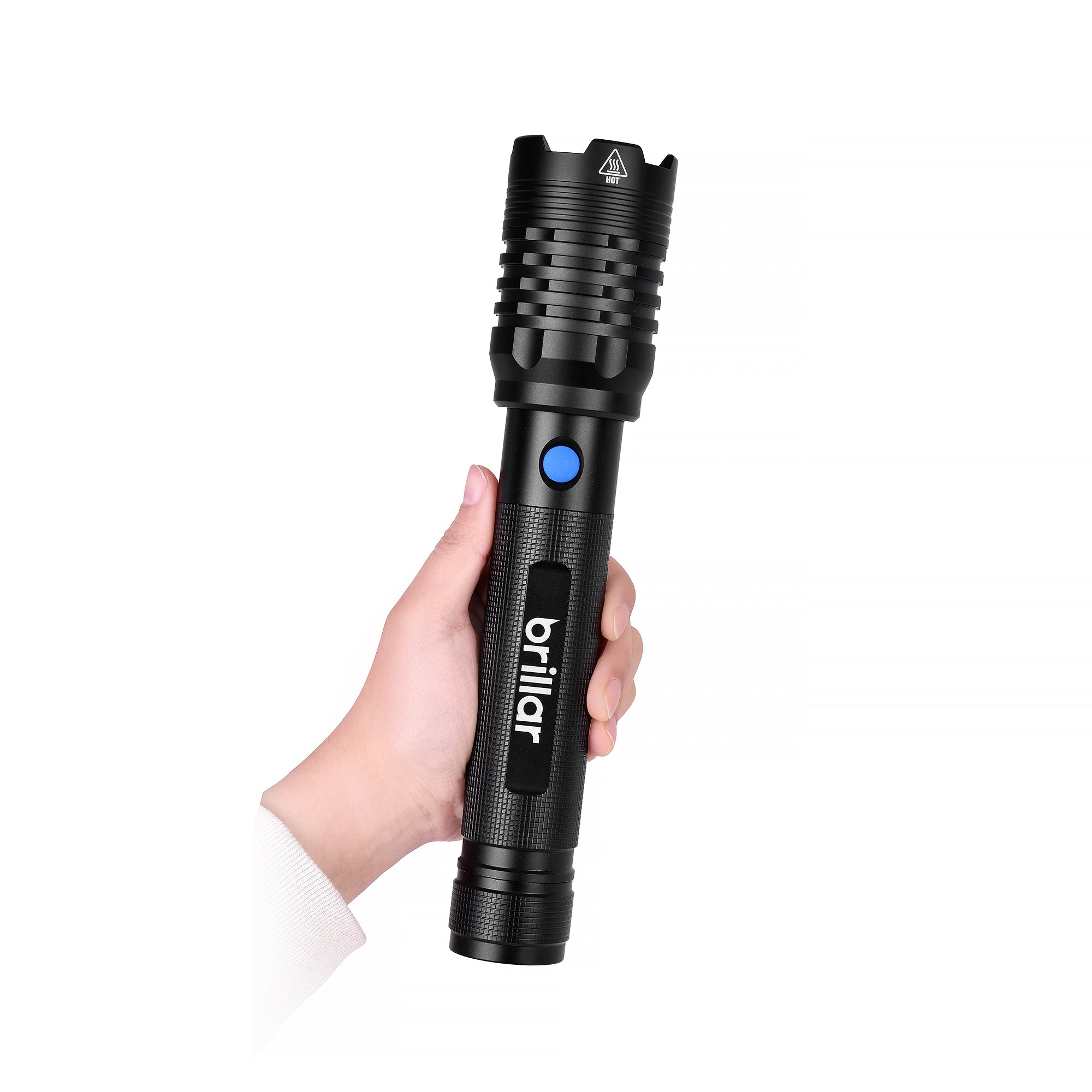 V915-BR0080-204126-00 Brillar Commander - 4000 Lumen USB Rechargeable Torch - Image 1