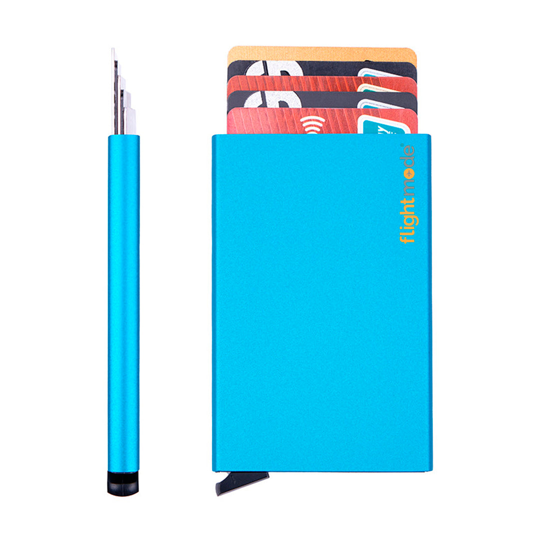 V915-FM0105-203361-00 Aluminium RFID Blocking Pop-up Card Holder - Image 1