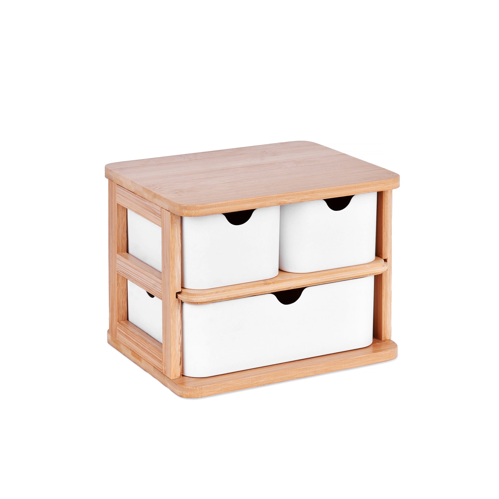 V915-HO0238-203522-00 Bamboo Fibre Storage Drawer Set - Image 1