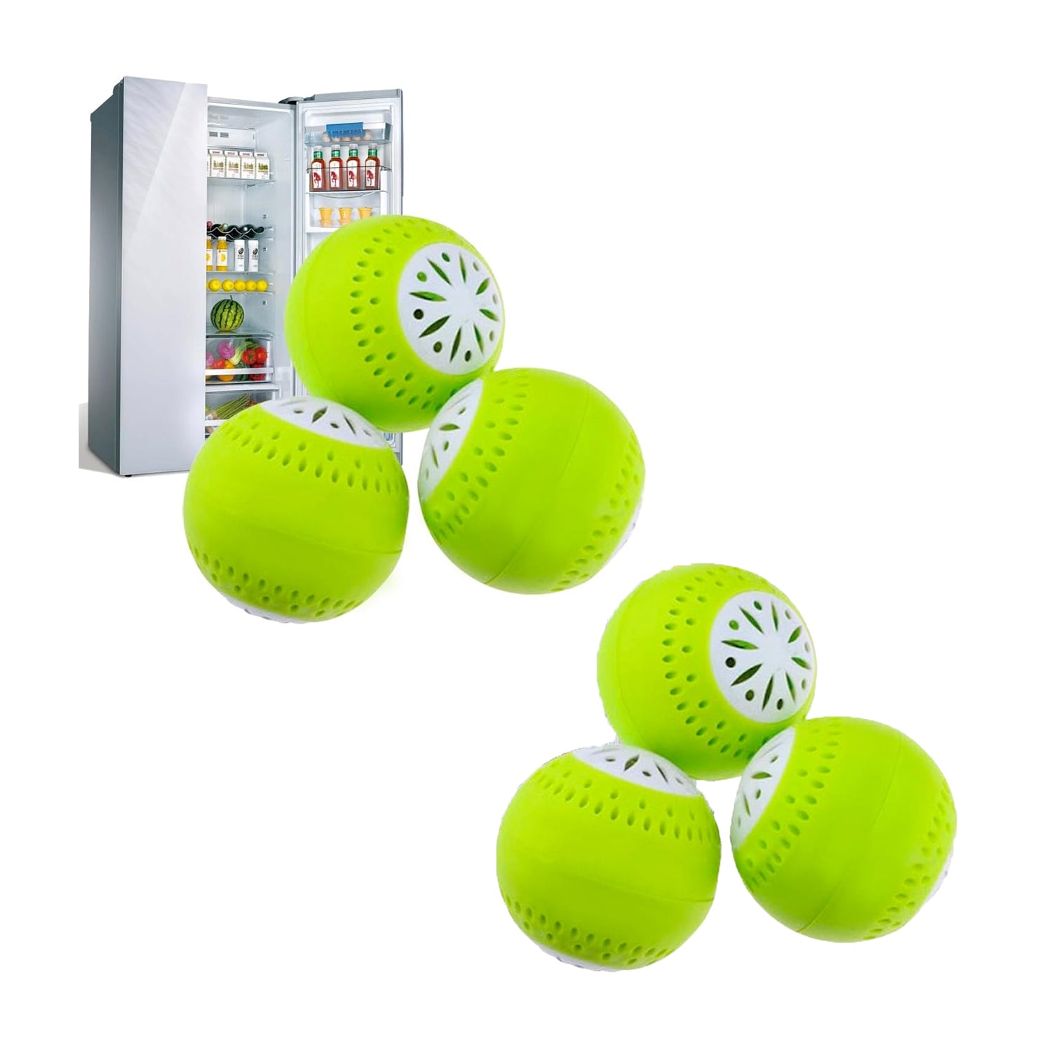 V915-KU0001X2-204108-00 Fridge Balls 6 Pack - Image 1