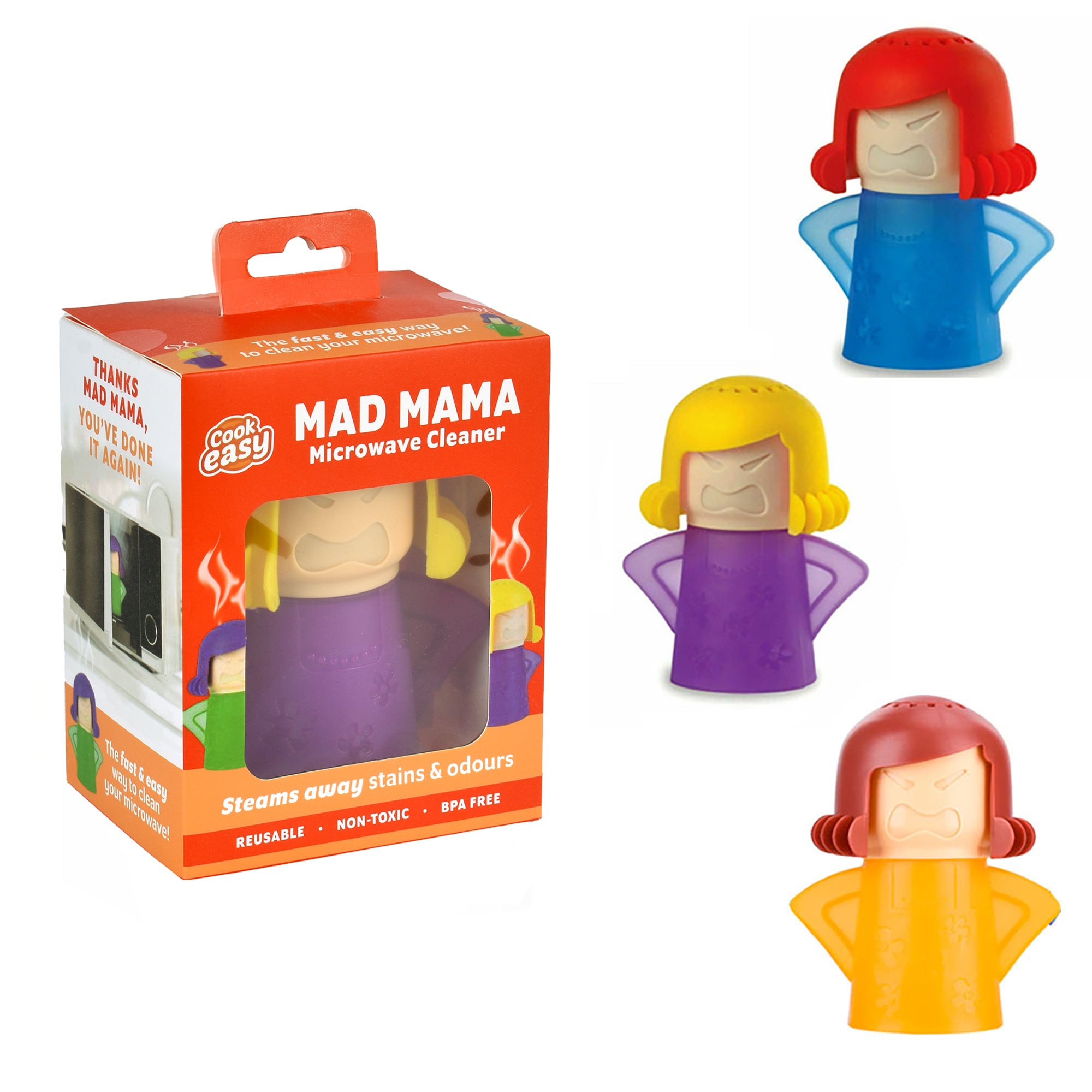 V915-KU0102-NP-203587-00 MAD MAMA Microwave Cleaner - Image 1