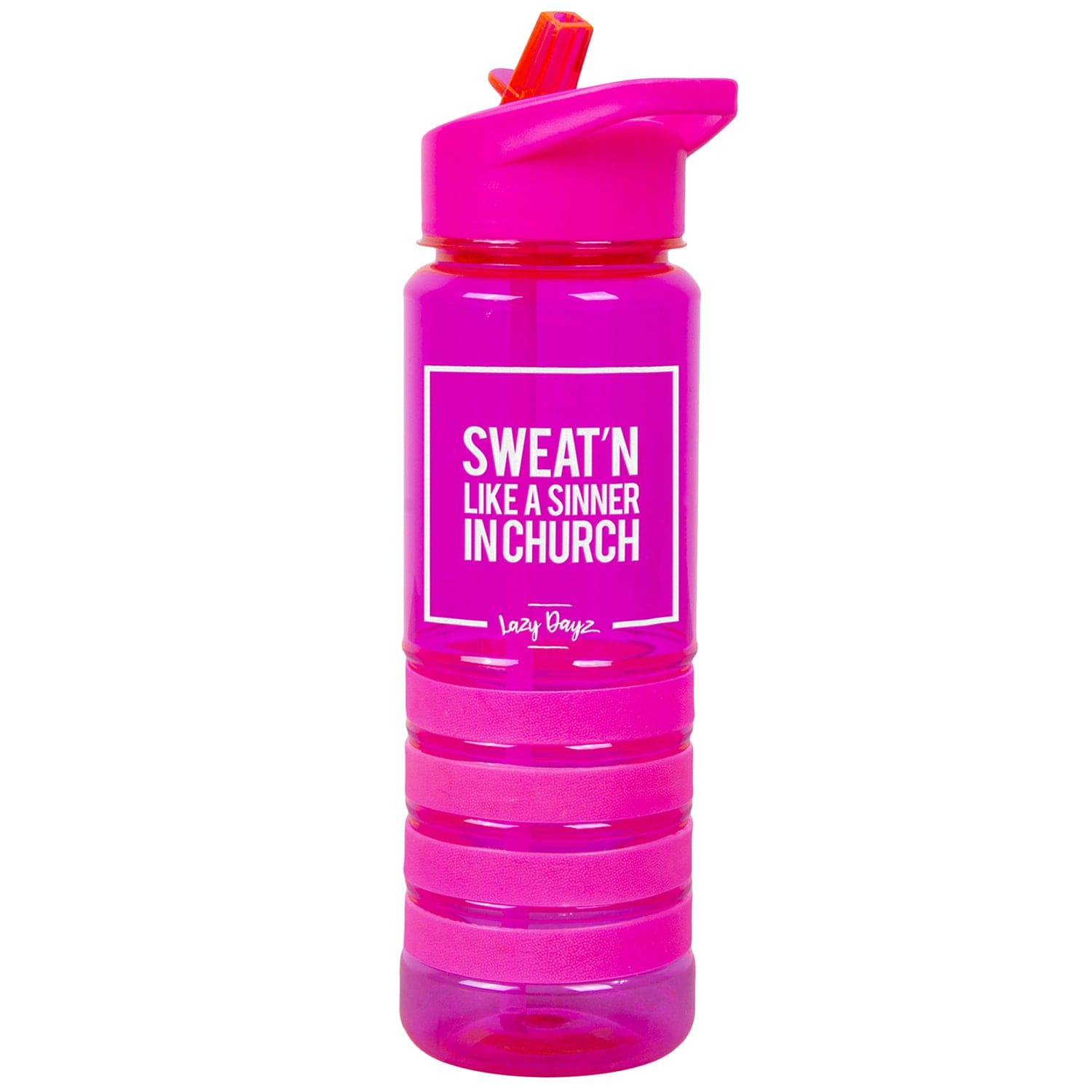 V915-LD0111-PK-203981-05 Lazy Dayz Sports Bottle 750ml - Pink - Image 1