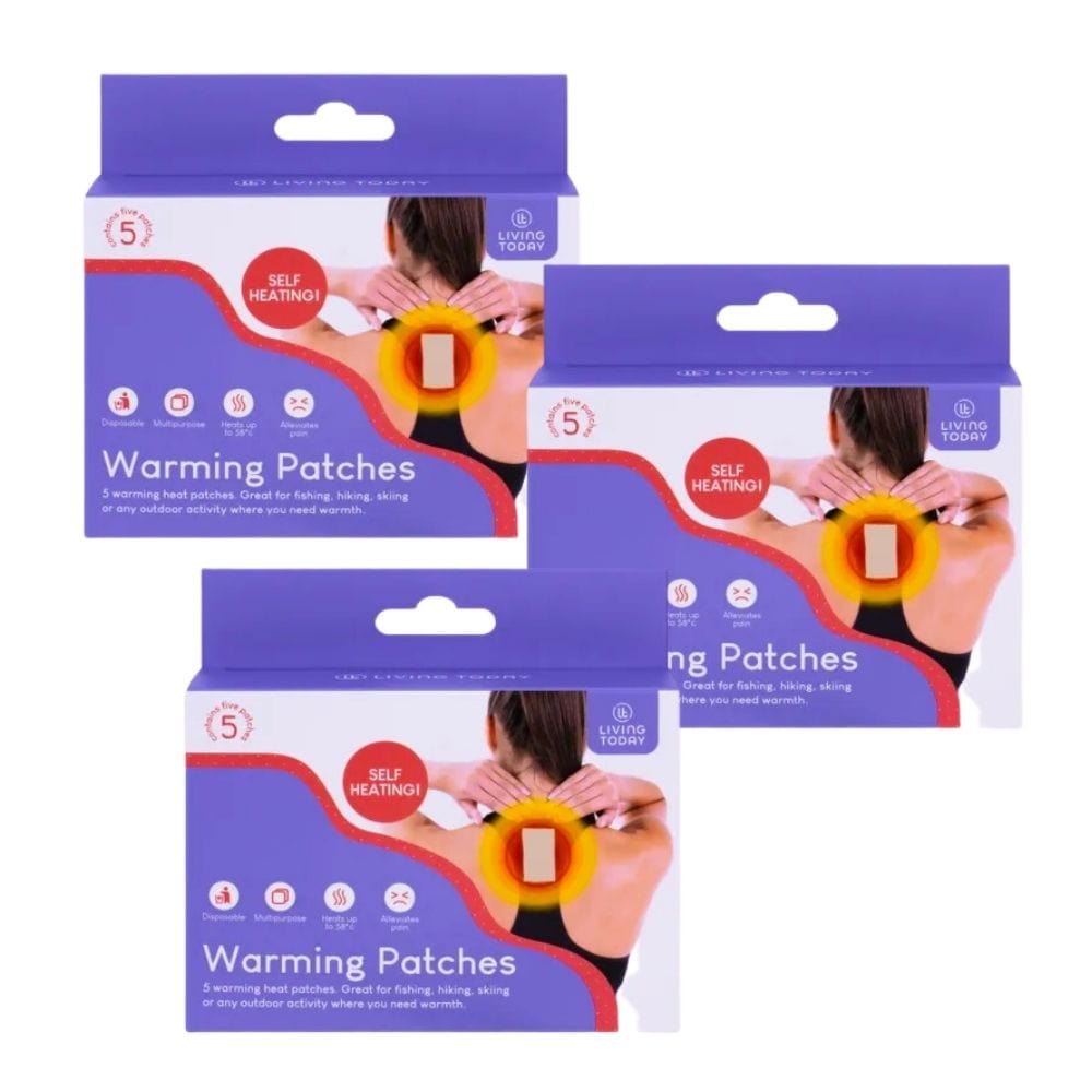 V915-PE0164X3-203829-00 15PC Muscular Pain Self Heat Warming Patch - Image 1