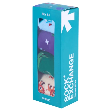 V915-SE0026-203792-00 Socks Gift Boxed 4 Pairs-Boys Assorted - Image 1