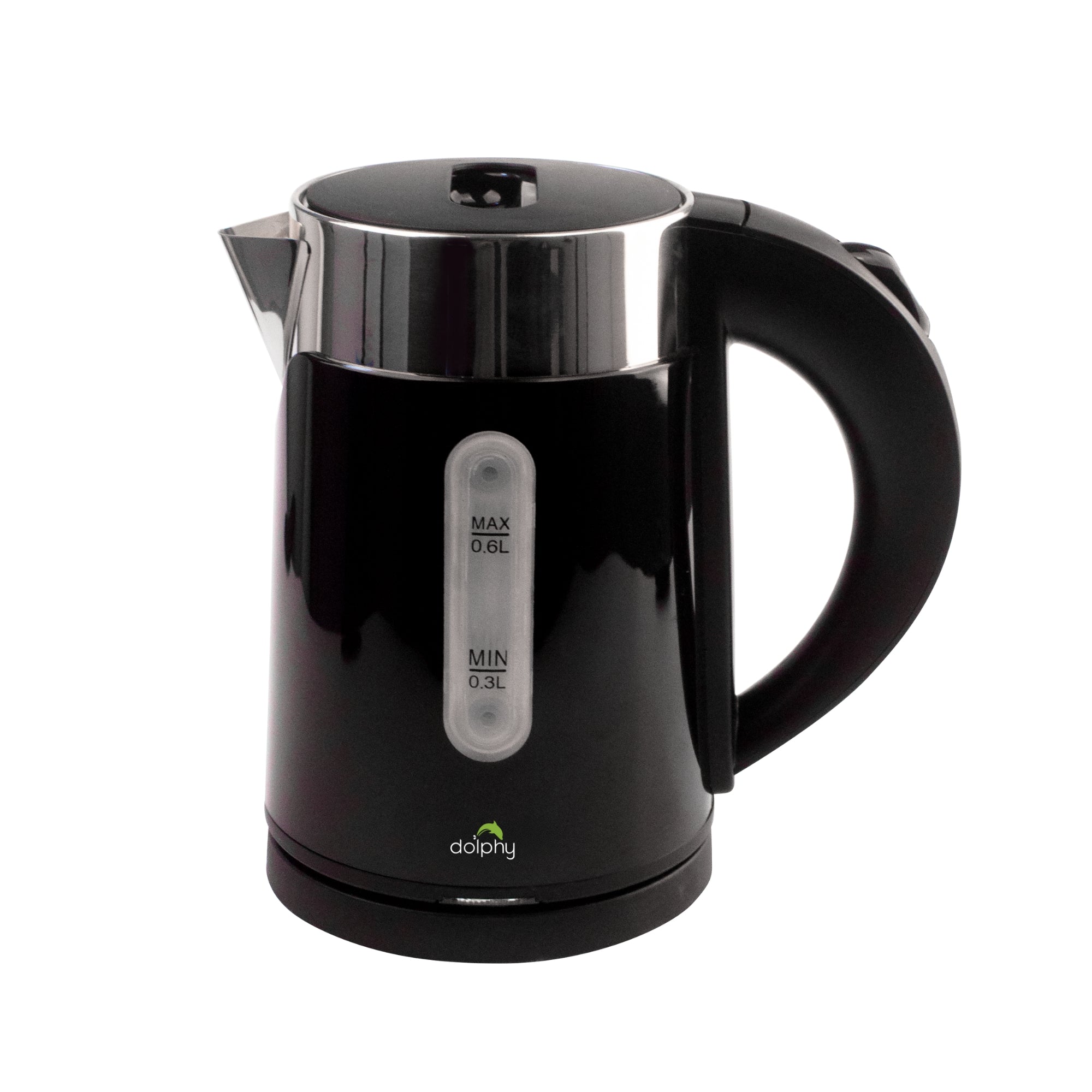 V959-DKTL0005-202507030925-00 0.6L Stainless Steel Electric Kettle Black - Image 1