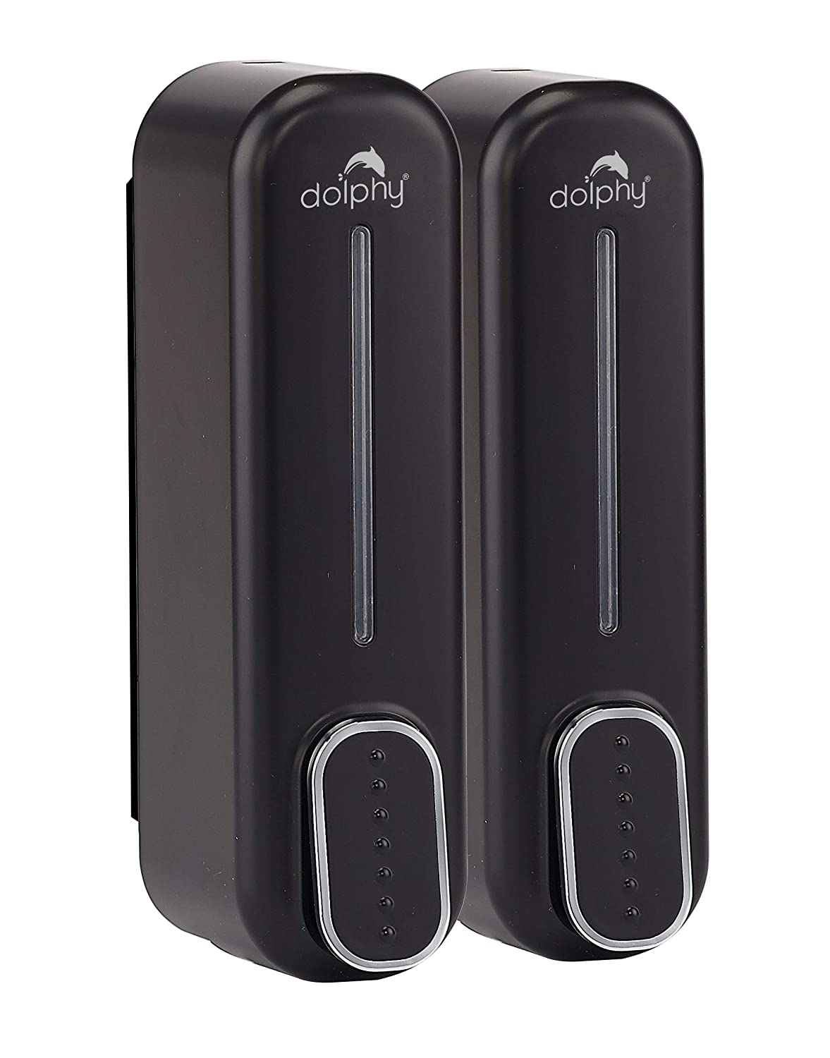 V959-DSDR0020-202507030936-00 CLASSIC Dual Soap/Shampoo Dispenser 300ml -Black - Image 1