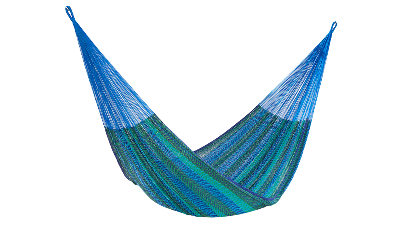 V97-4MCARIBE-14436-00 The out and about Mayan Legacy hammock Doble Size in Caribe colour - Image 1