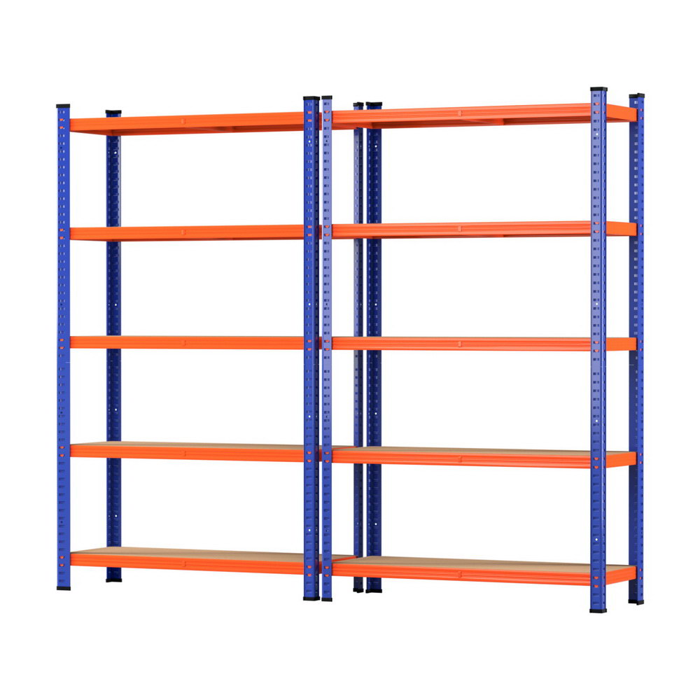 WR-E-9X18-GVN-BOX2-202504041346-00 2 x 1.8M Giantz Garage Shelving Warehouse Rack - Image 1