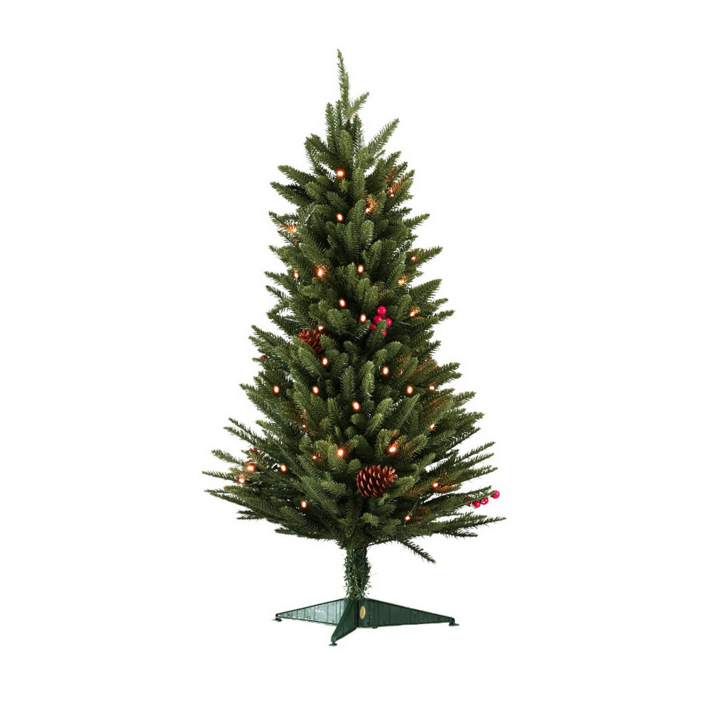 XM-TR-MINI-3FT-LED-191763-00 Jingle Jollys Mini Christmas Tree 90cm LED Xmas Tree Party Decorations - Image 1
