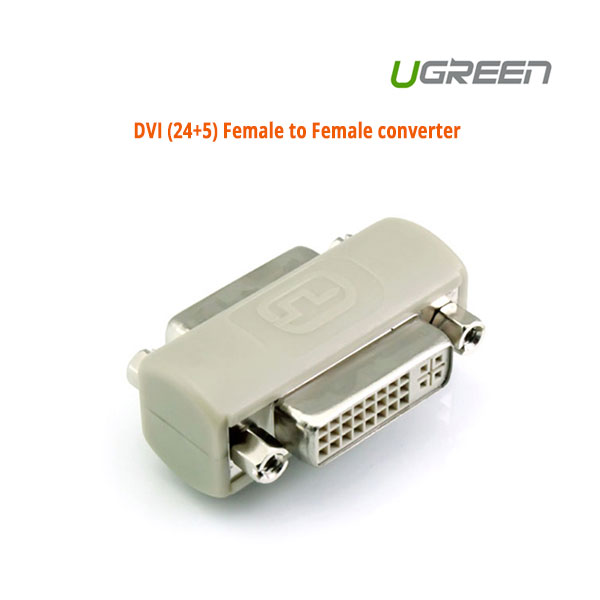 acbugn20128_01_15 UGREEN DVI (24+5) Female to Female converter (20128) - Image 1