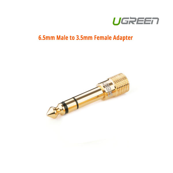 acbugn20503_01_14 UGREEN 6.5mm Male to 3.5mm Female Adapter (20503) - Image 1