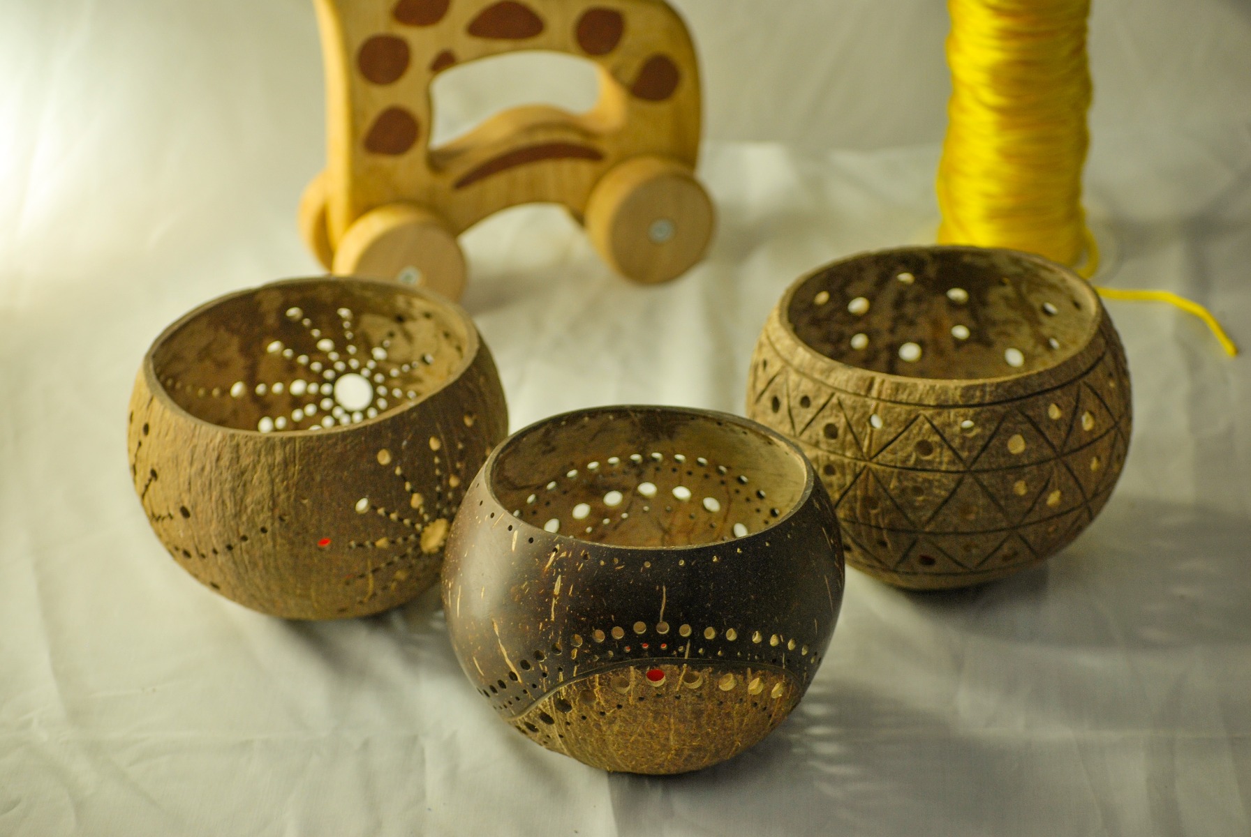 dsc_0525_1 Coco Candle holder- The Moon light - Image 1