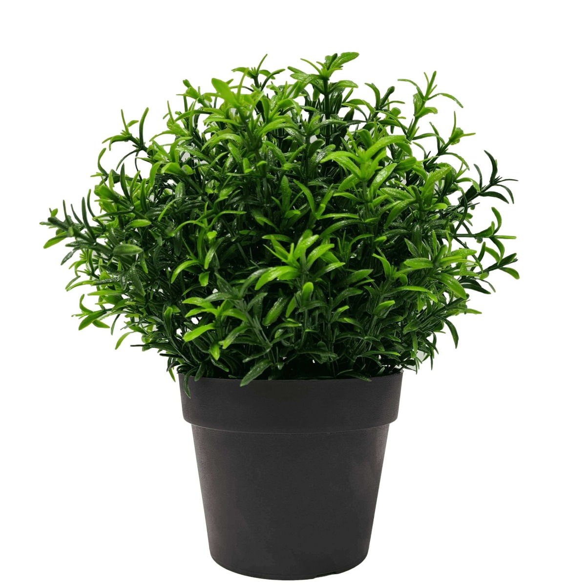 fake_plant_potted_artificial_bright_rosemary_plant_1__3 Small Potted Artificial Bright Rosemary Herb Plant UV Resistant 20cm - Image 1