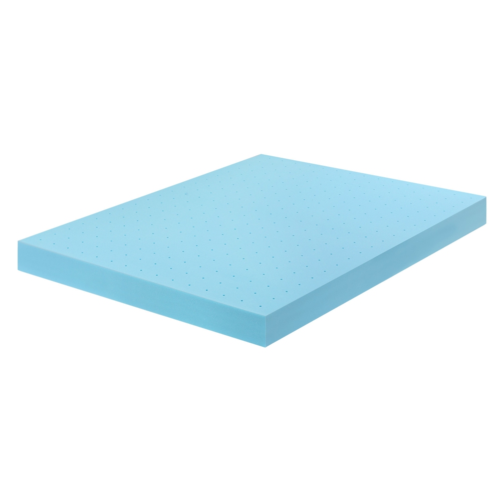 MATTRESS-TOP-VH-GEL-12-K-202508131238-00 Giselle 12cm Memory Foam Mattress Topper Ventilated Cool Gel Bamboo Cover King - Image 1