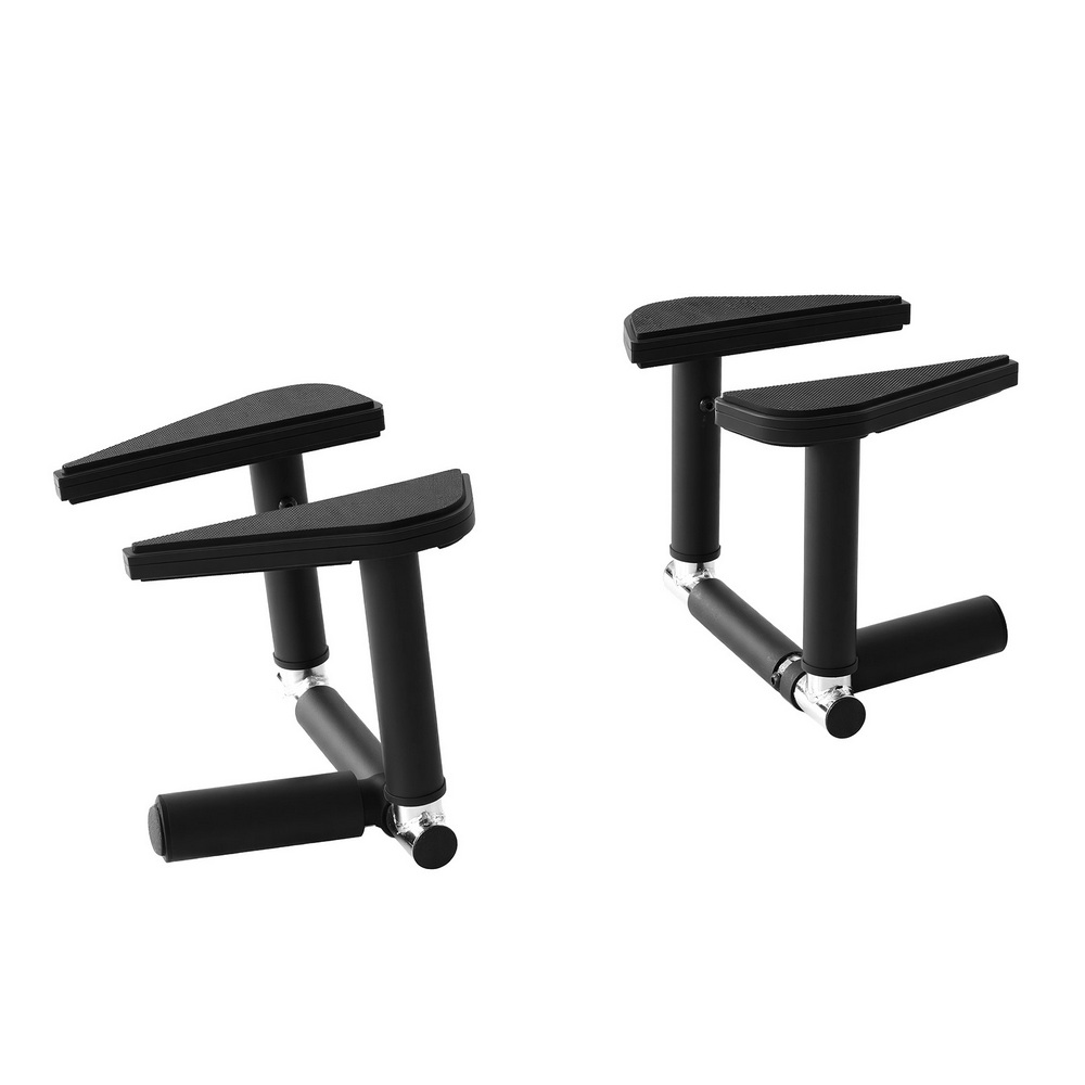 PUB-A-5011A-BK-202508061806-00 Everfit 2Pcs/Set Pull Up Bar Portable Foldable Dip Station Multi Gym 120kg Home Power Station Black - Image 1