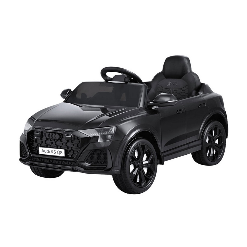 RCAR-LS-RSQ8-BK-202509231454-00 Kids Ride On Car Licensed RSQ8 Electric Toy Black Remote 12V Cars Black - Image 1