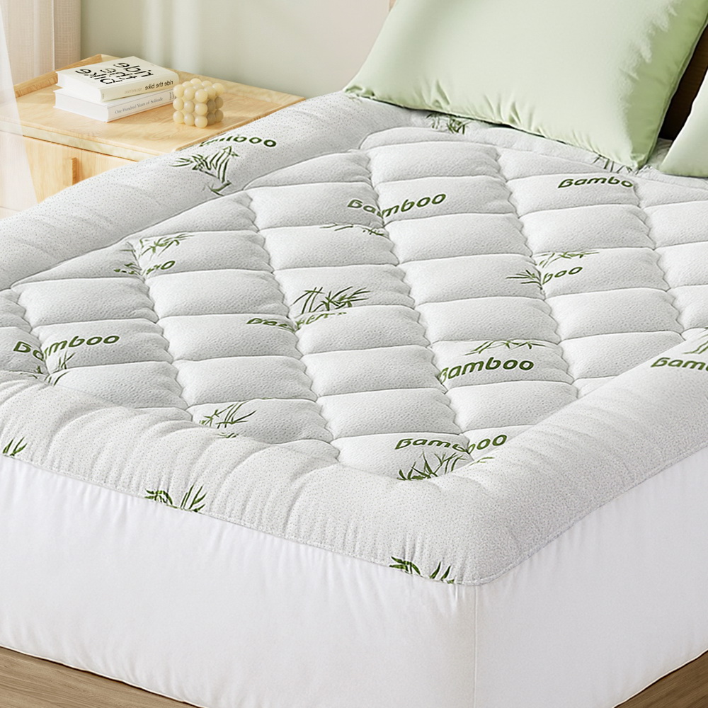 TOPPER-BAM-5-Q-202508041805-06 Giselle Mattress Topper 5cm Pillowtop toppers Bamboo Queen - Image 1