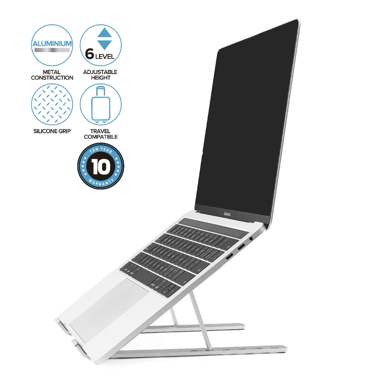 V1031-BL-LDRSL746-202507221416-00 Laser Laptop Tablet Stand Supports up to 16kg - Image 1