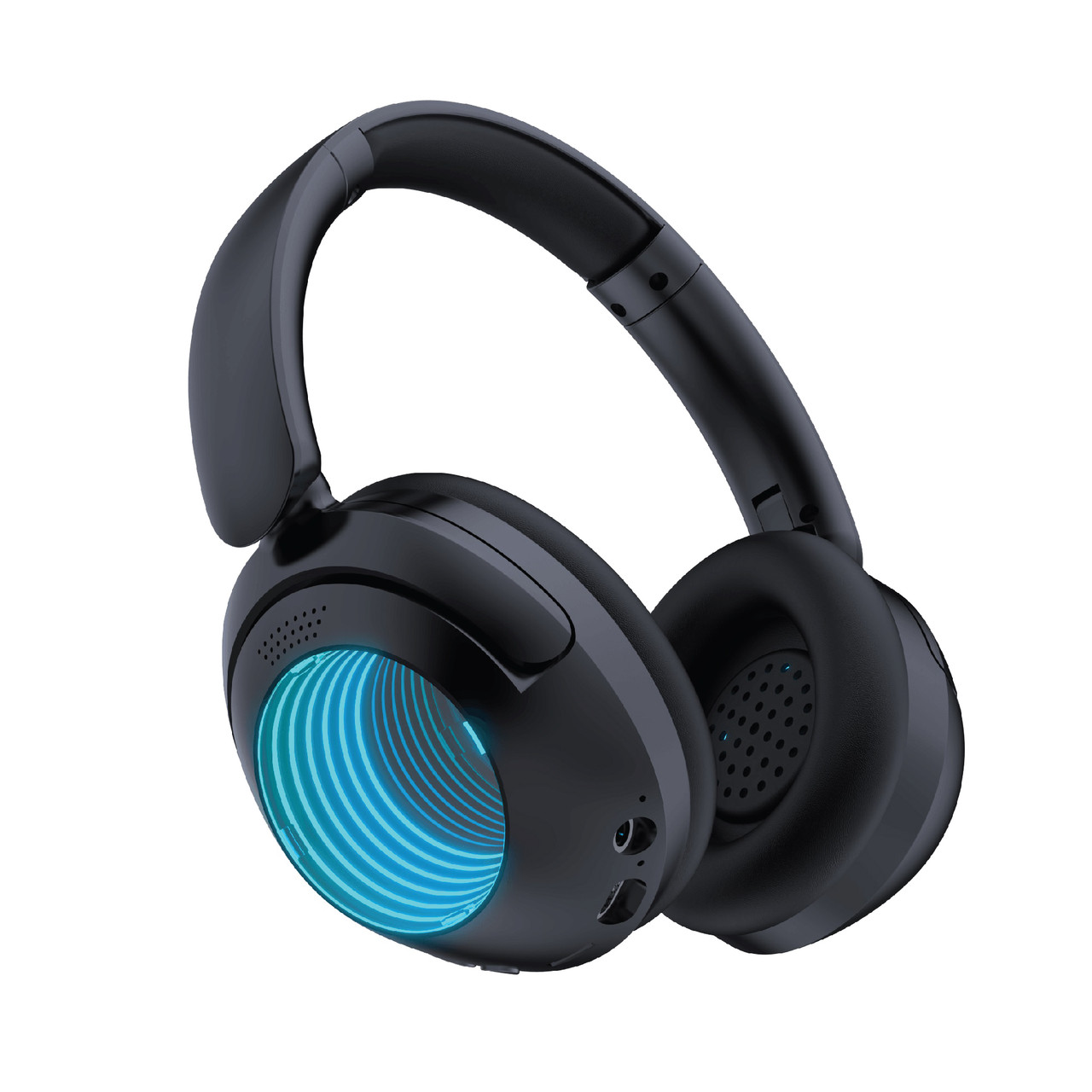 V1031-HP-IFLBK-331-202508211036-00 Laser Infinity Light Bluetooth Headphones - Image 1