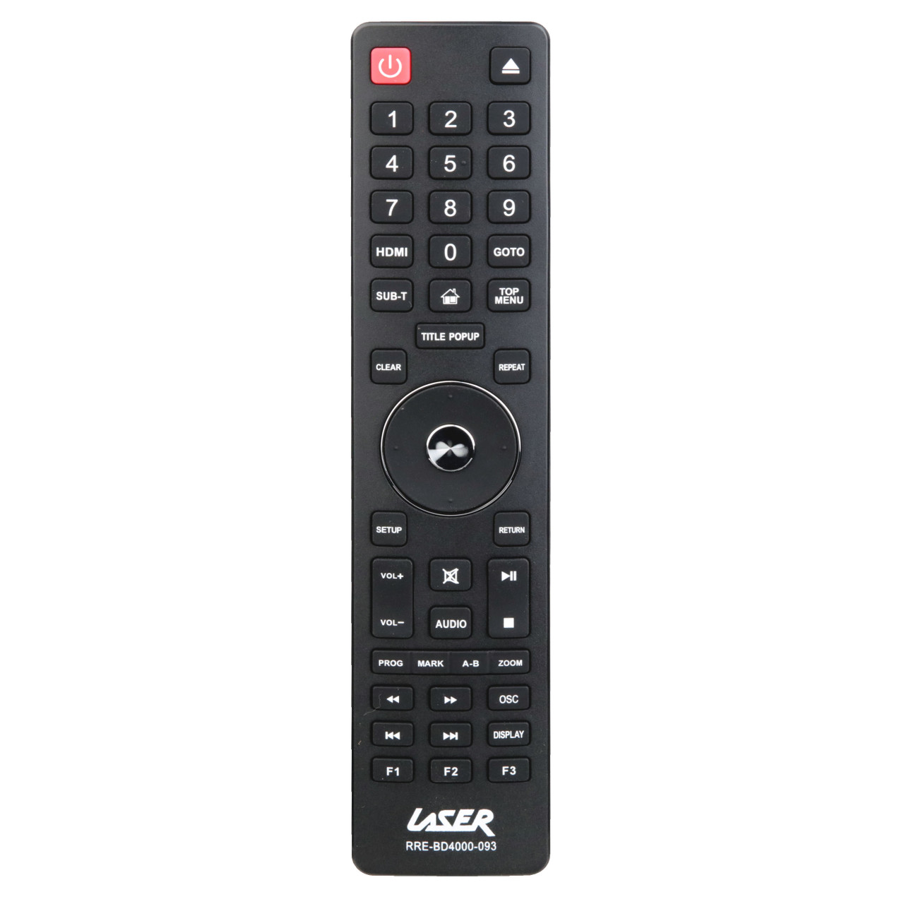 V1031-RRE-BD4000-093-202507251012-00 Laser Blu Ray Remote with Large Buttons - Image 1