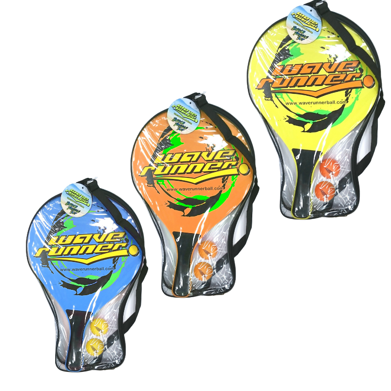 V1032-BEACHPADDLESET-WR200M-202508201030-00 Wave Runner Beach Paddle Ball Set WR200M - Image 1