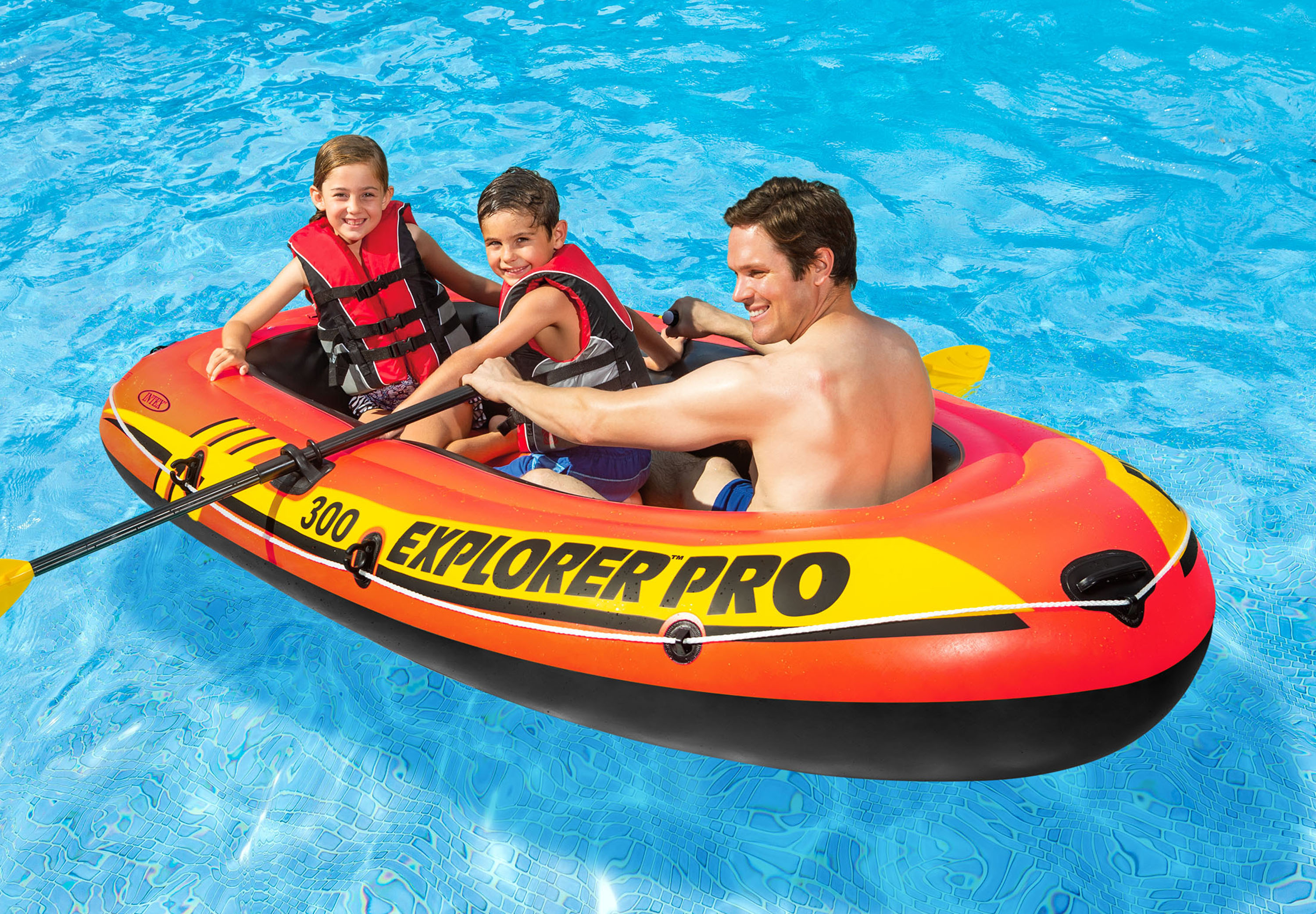 V1032-IX58358-EXPLORERPRO300-202508201030-00 Intex Explorer Pro 300 - Inflatable Boat Sest 58358 - Image 1