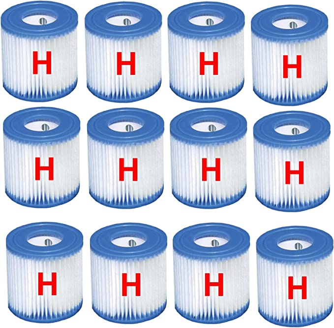 V1032-IXFILTERH12_29007-202508200952-00 Intex 12 x Filter Cartridge replacement Size H INTEX FILTER PUMP 29007 - Image 1