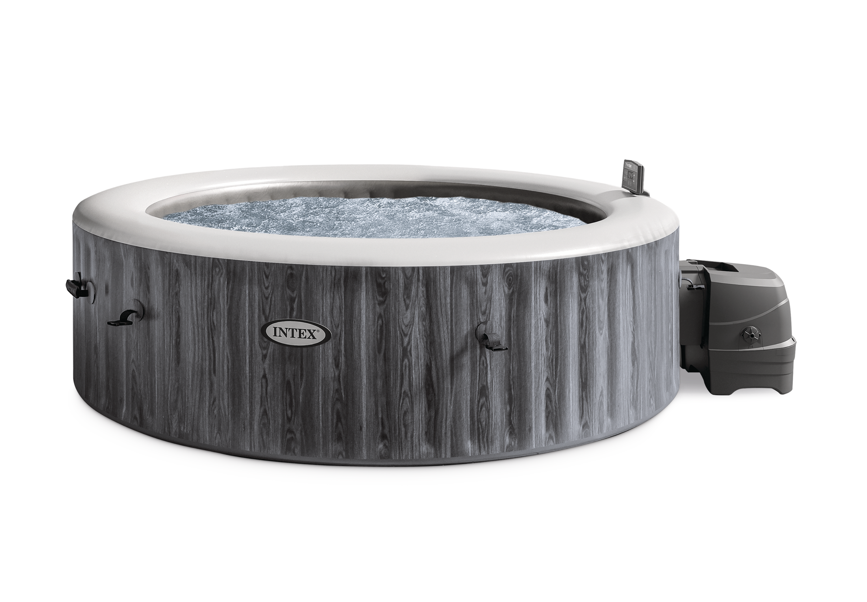 V1032-IXGREYWOOD6P-28442-202508211205-00 Intex PureSpa 6 Person Greywood Spa 28442 - Image 1