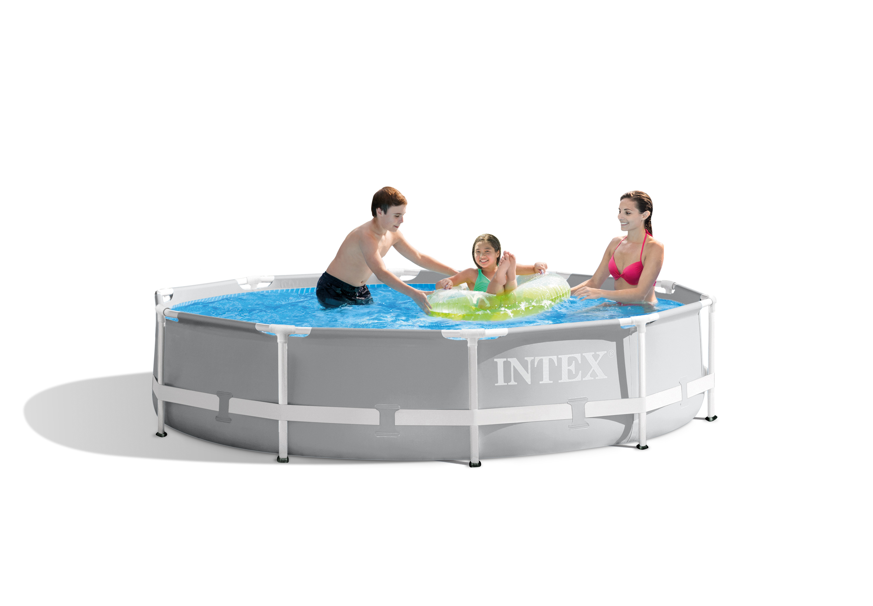 V1032-IXPRISM10-26702-202508200925-00 Intex PRISM 10' Metal Frame Above Ground Pool - 305cm x 76cm 26702 - Image 1