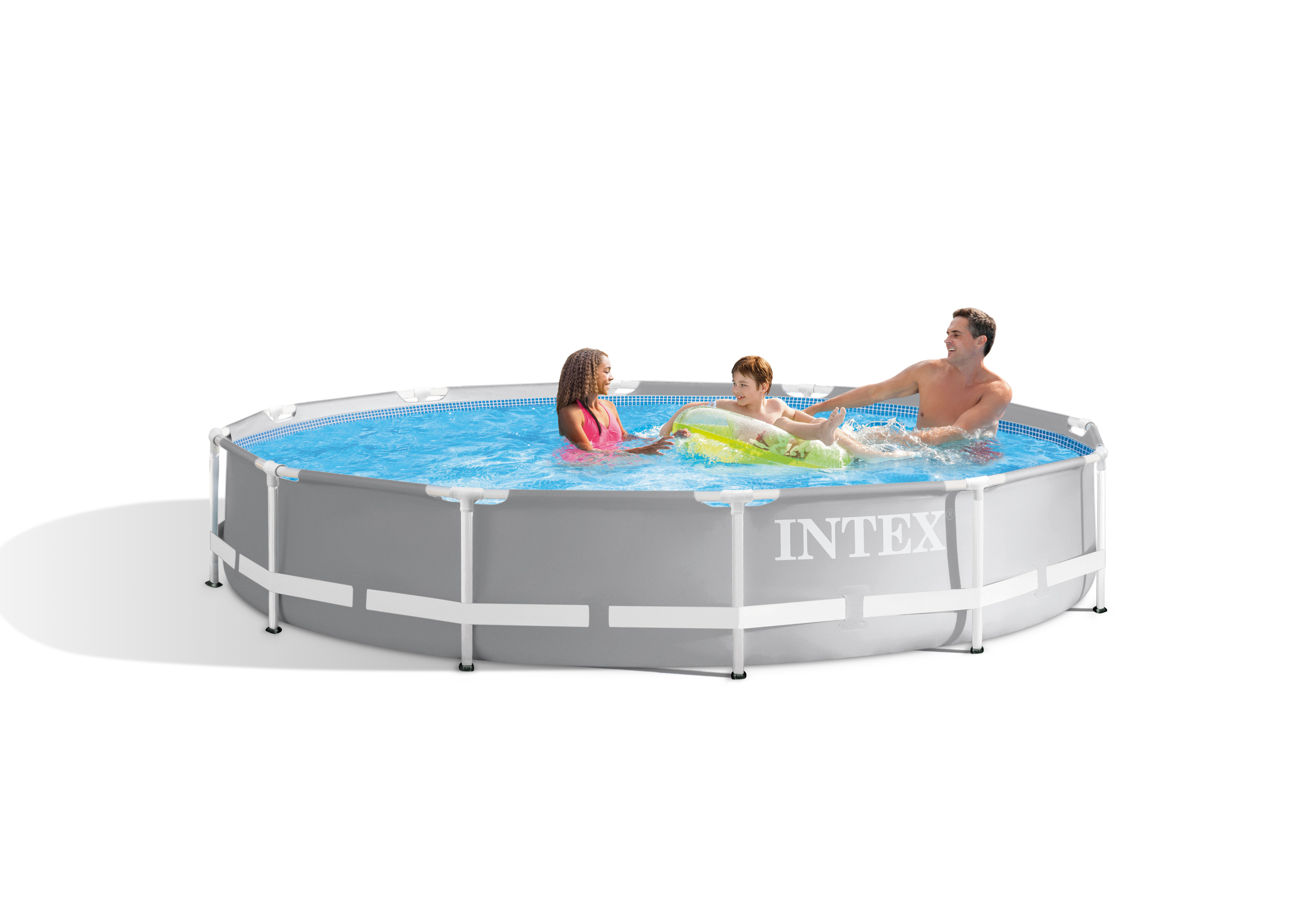 V1032-IXPRISM12-26712-202508200925-00 Intex PRISM 12' Metal Frame Above Ground Pool - 366cm x 76cm 26712 - Image 1
