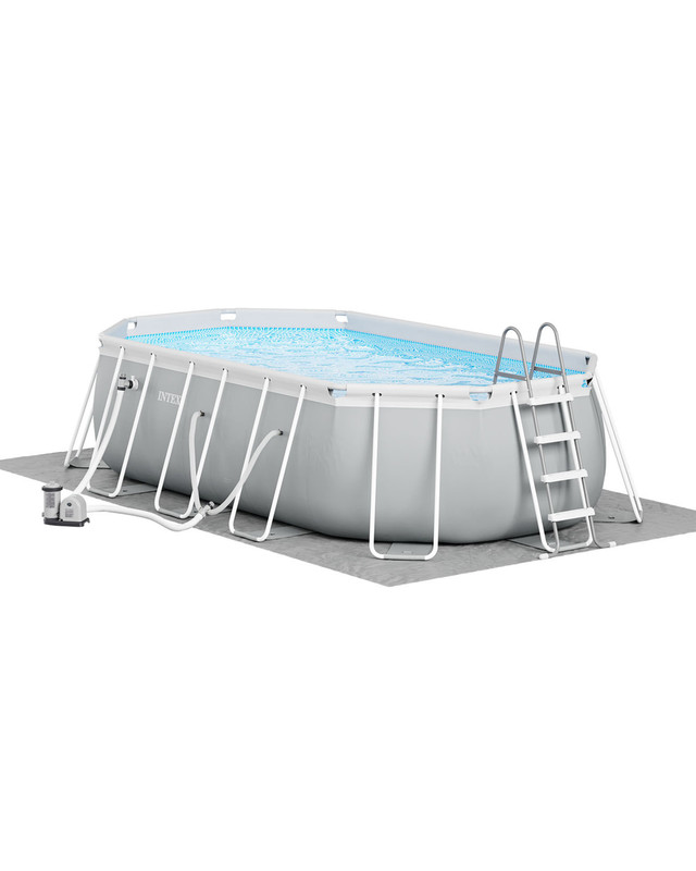 V1032-IXPRISM16-26796-202508200952-00 Intex PRISM Frame 16' Above Ground Pool 503cm x 274cm x 122cm 26796 - Image 1