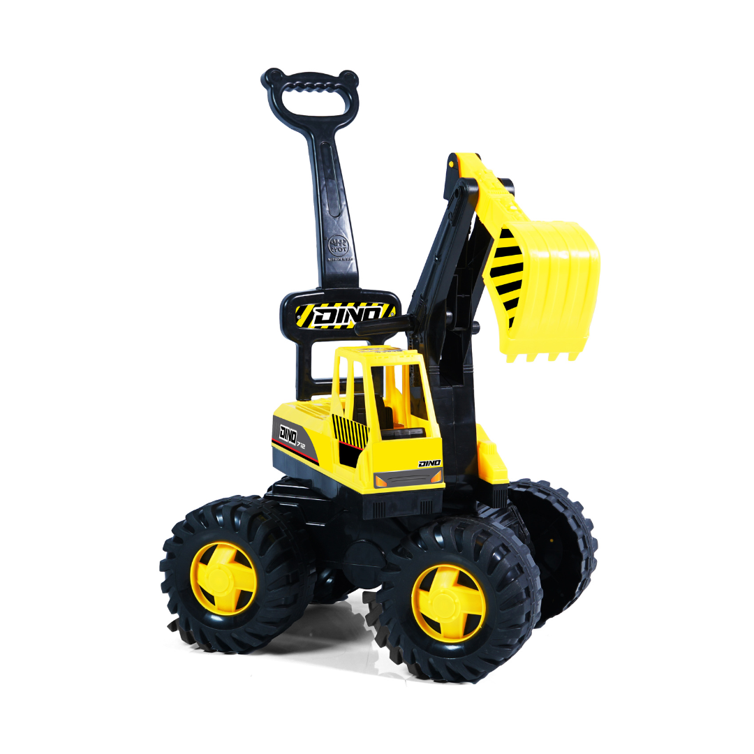 V1032-SBS712-202508201020-00 Volta Kick A Long Construction Digger Push Scooter 3+ SHP712 - Image 1