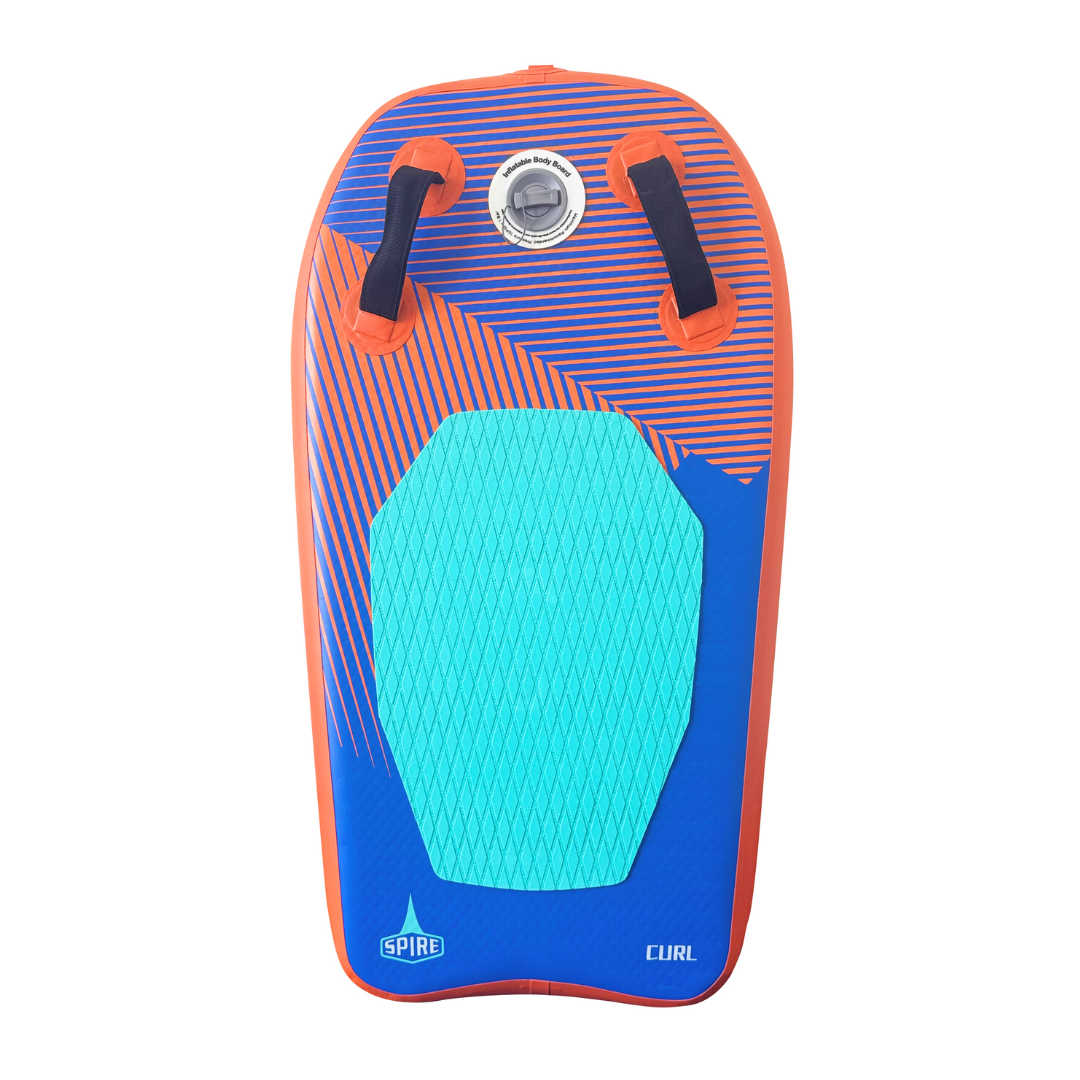 V1032-SP-BB-94-202508201021-00 Spire Curl Inflatable Body Board - SP-BB-94 - Image 1
