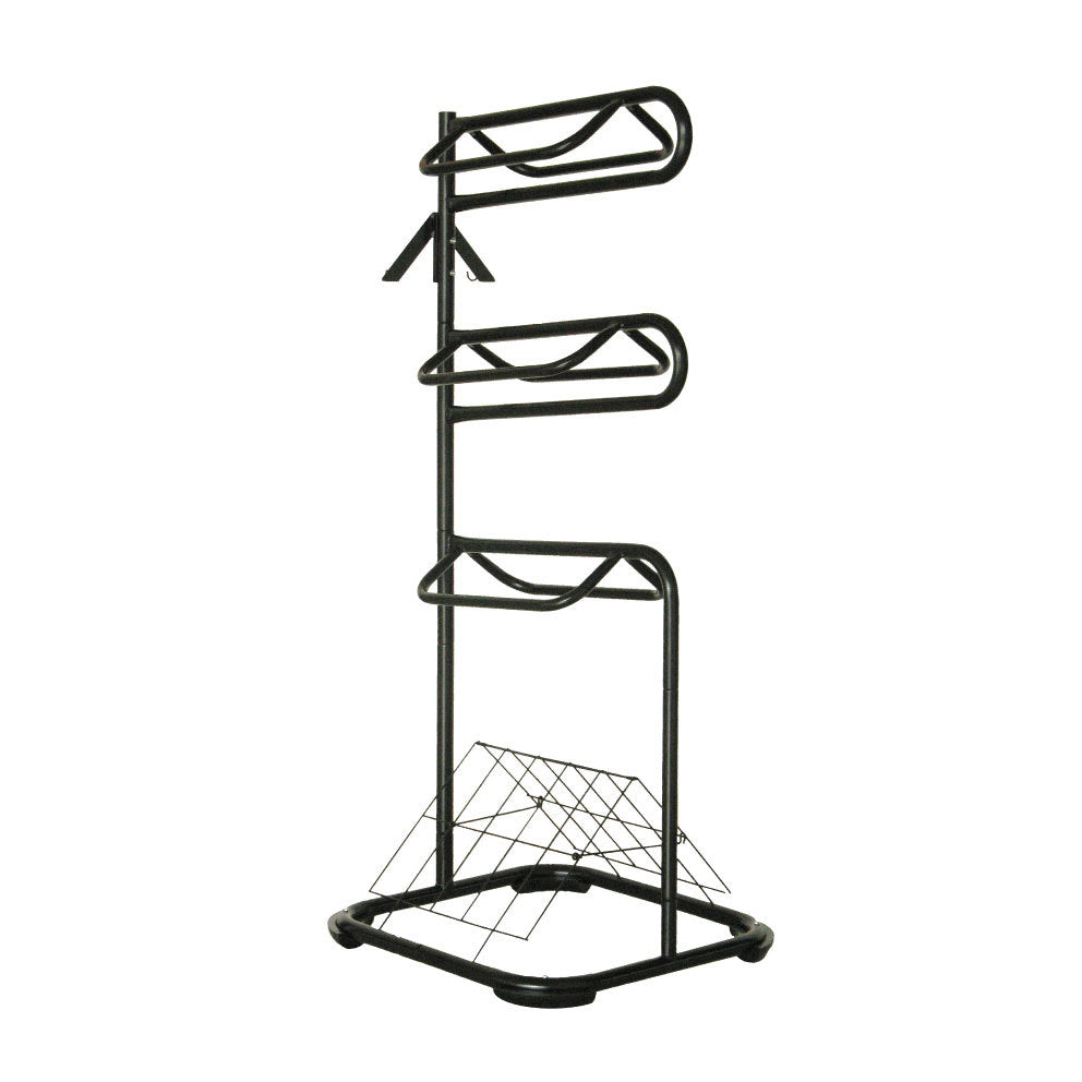 V1060-105-21522-202508141921-00 Samland Heavy Duty Three Tier Rotable Saddle Stand Saddle Rack - Image 1