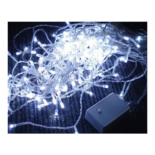 V1060-83200W-202508141925-00 Samland 200 LED Memory Icicle Christmas Rope Light in White - Image 1