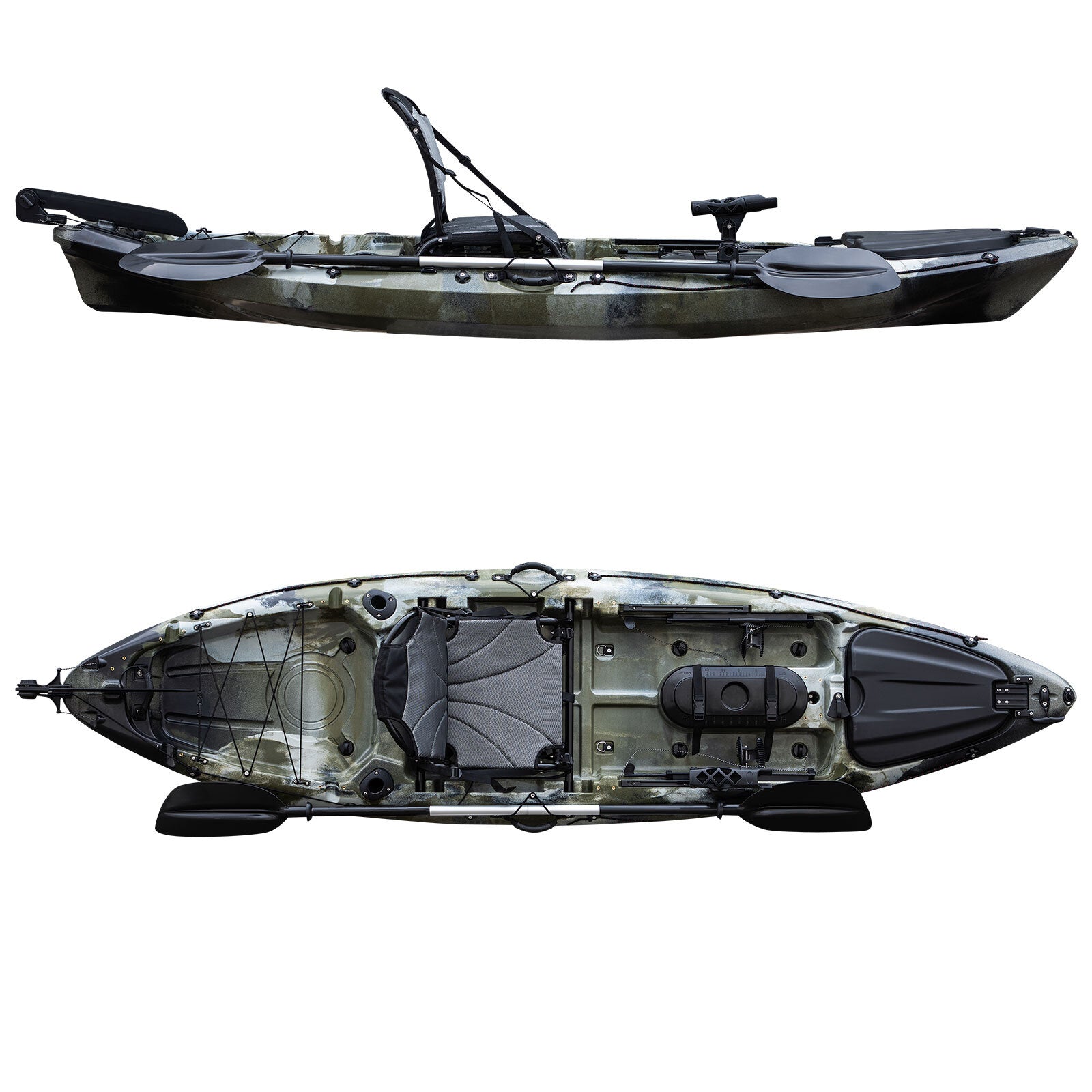 V1060-FKD360-202508141955-00 Samland Big Dace PRO 10FT Fishing Kayak Sit on Top (FKD360) - Image 1
