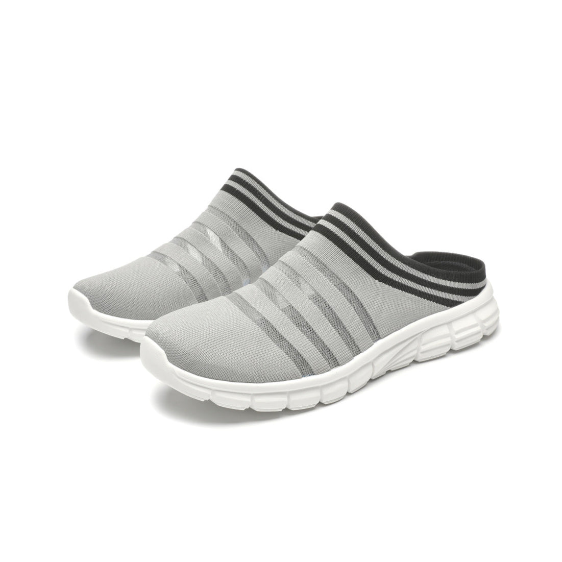 V1068-9353560003914-202509041410-00 MEN'S BIRD'S NEST HALF-SANDALS 4555 - MEN - Grey / AUS Ladies12/Men10/Eu44/27cm - Image 1