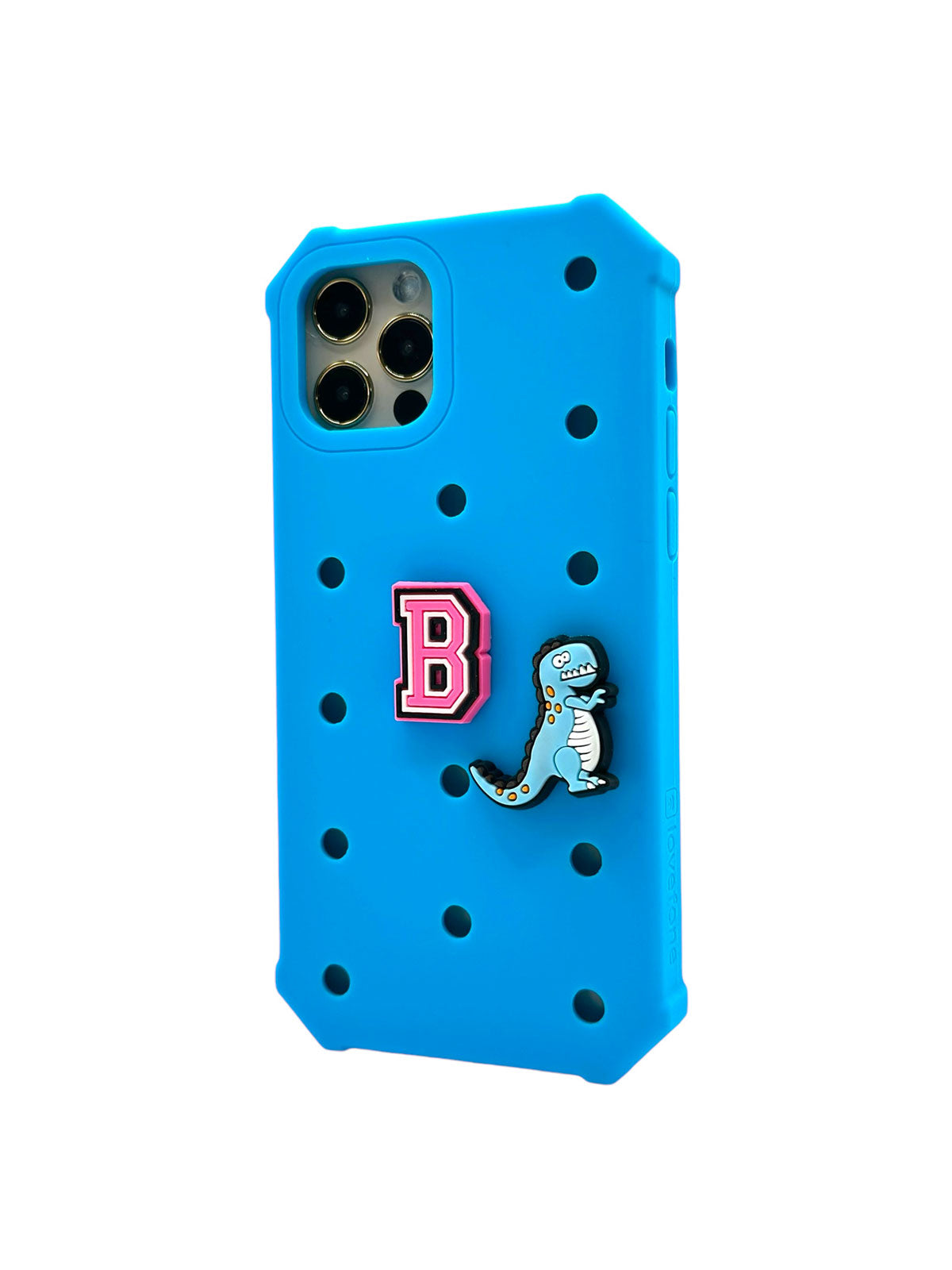 V1090-CASLOVKIDIPN13PM-BLU-202509101016-00 Lovefone Kids Silicone Case iPhone 13 Pro Max Blue - Image 1