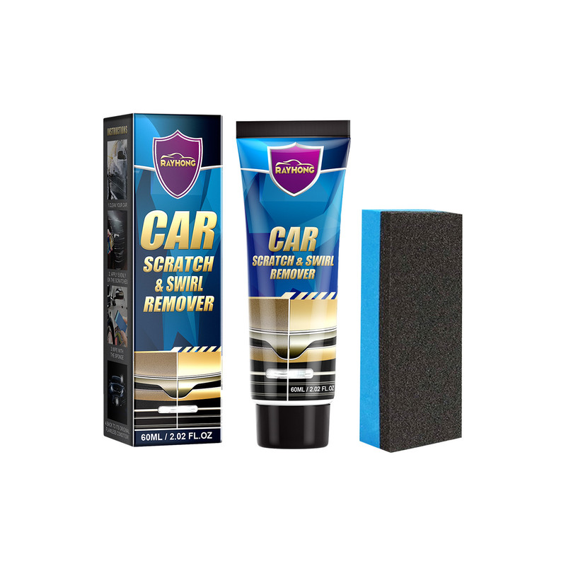 V1091-HHXF005-60ML-202508221937-00 Rayhong Car Scratch Repair Cream, Car Maintenance Refurbishment Paint Scratches Scratches Polishing Paint Repair Paste - Image 1