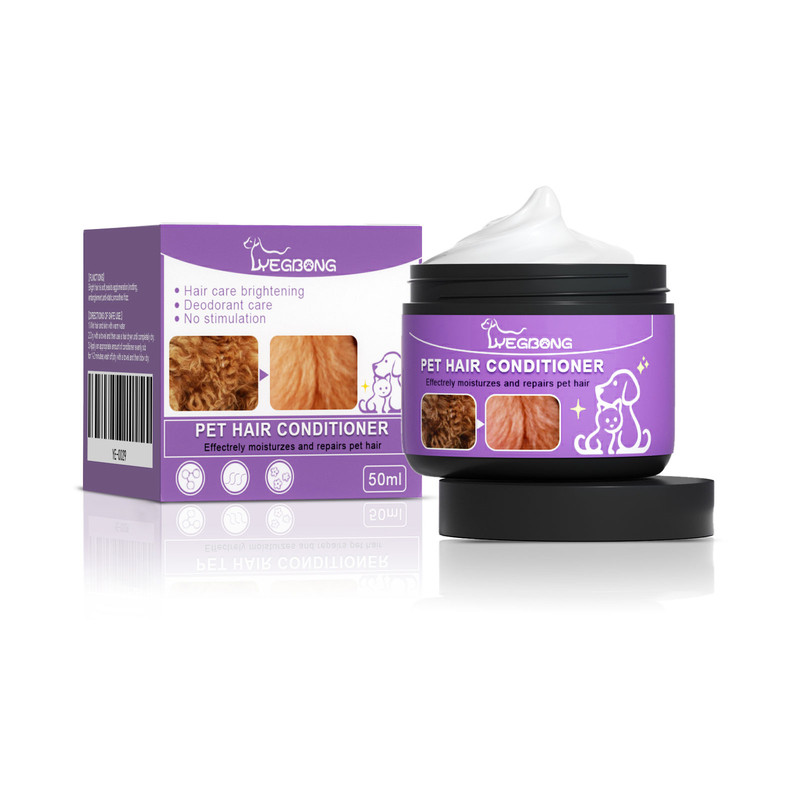 V1091-YCWHMS610DN01-50ML-202508201740-00 Yegbong Pet Hair Conditioner, Fluffy Soft Not Knot Pet Pet Hair Clean Nursing Hair Cream - Image 1