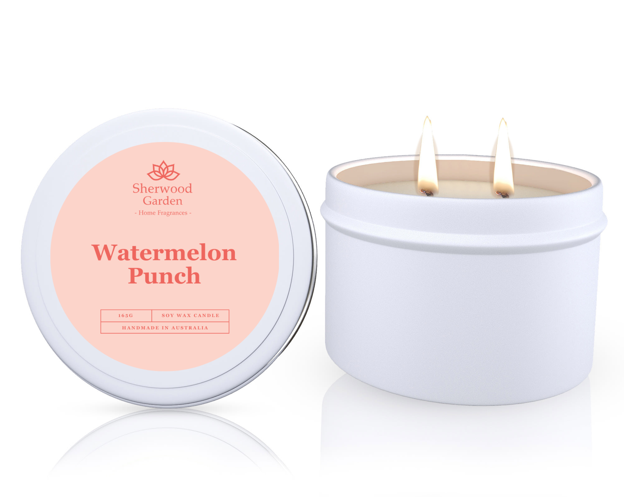 V1108-SGHFSWCT165-WP-202509170831-00 Watermelon Punch Soy Candle Tin 165g - Image 1