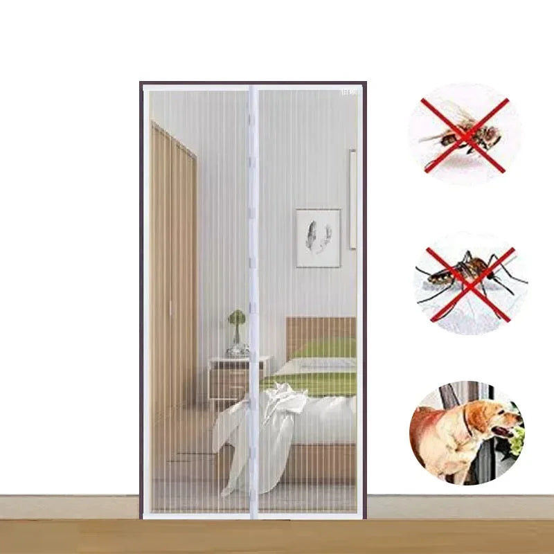 V178-62207-202508050904-00 Magnetic Mosquito Net Door Curtain 90x210cm - Image 1